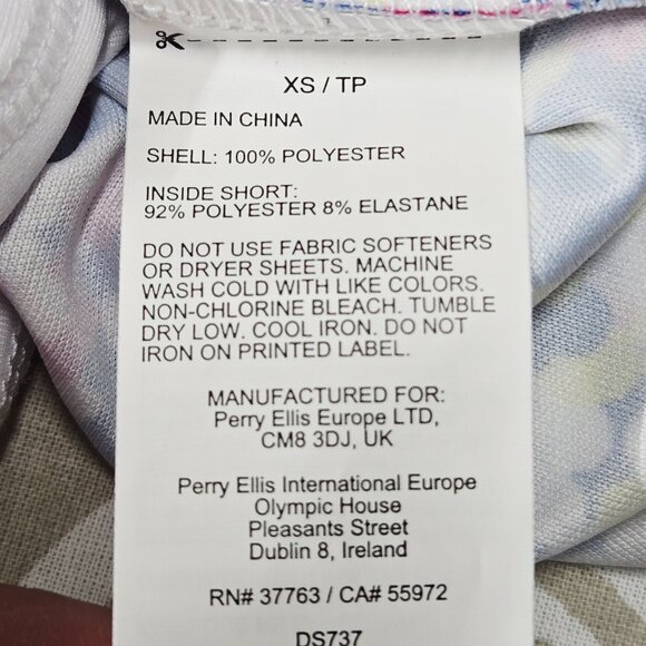 NWT WOMEN'S BEN HOGAN GEO PRINT SKORT/SKIRT UNDERSHORTS POCKETS XS MSRP $60 - Picture 9 of 11